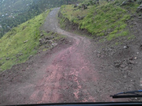 Our jeep track to Domail